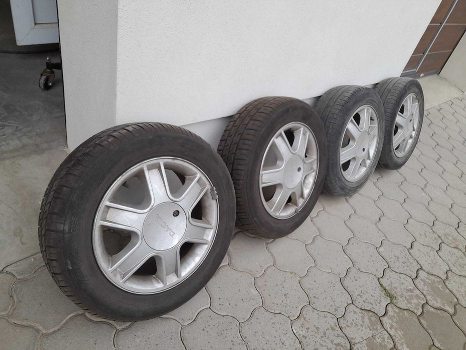 Jante aliaj Dacia cu cauciucuri 185/65r15