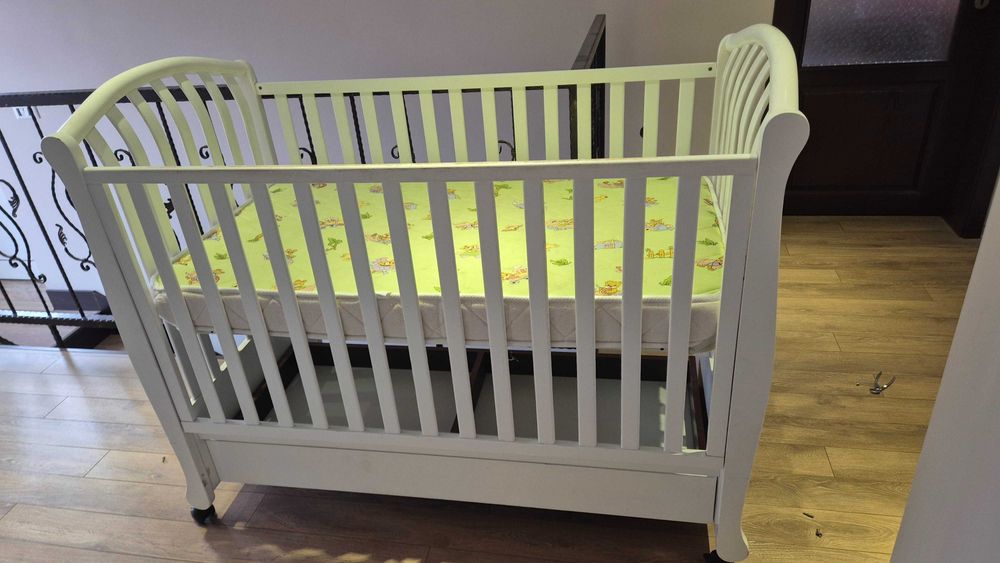 Дървена кошара 130х70см с Матрак