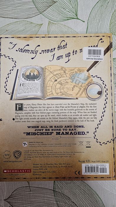 Хари Потър / Harry Potter: The Marauder's Map Guide to Hogwarts