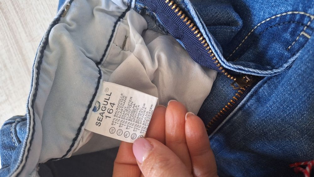 Лот дънки и риза за момче /размер 164