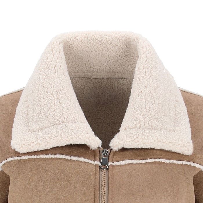 Укороченная дубленка