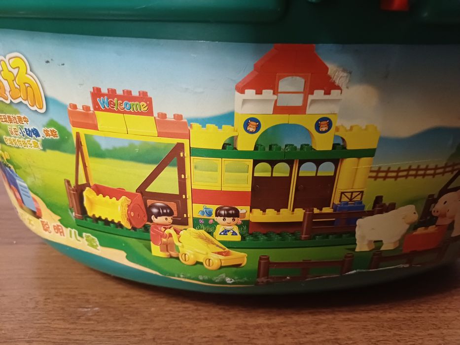 Конструктор ферма, 130 деталей, Sluban