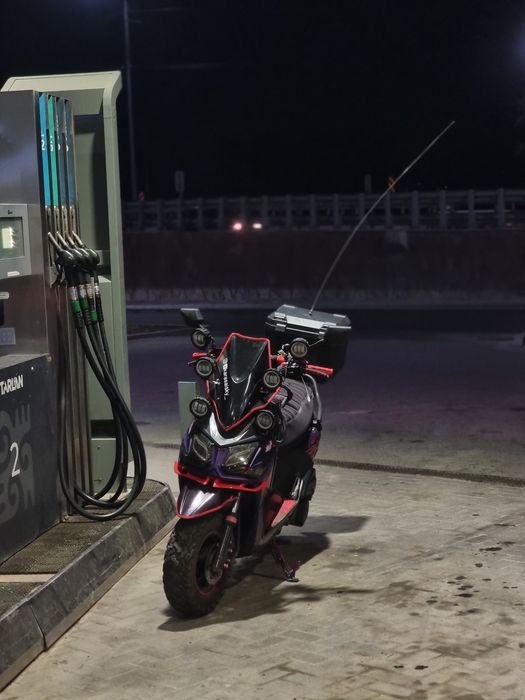Samurai liya 150cc purple