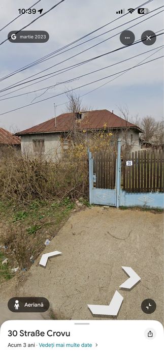 Casa + teren de vanzare (Zona Crovu-Ghimpati)