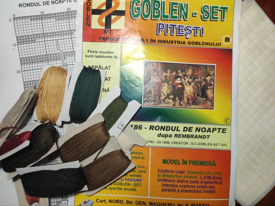 Румынский набор для вышивания