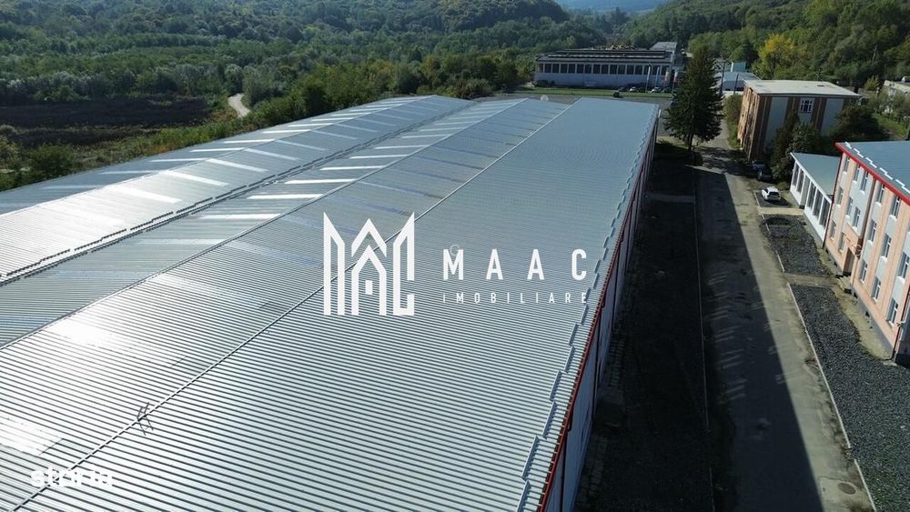 Hala producție I 6857 mp I Acces TIR I Pod Rulant I Mârșa