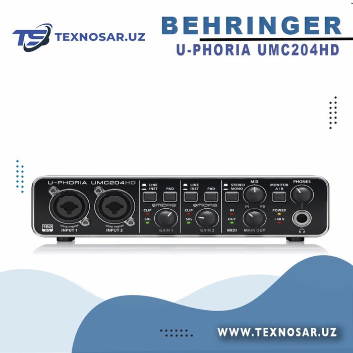 BEHRINGER Звуковой карта в большом ассортименте !!!