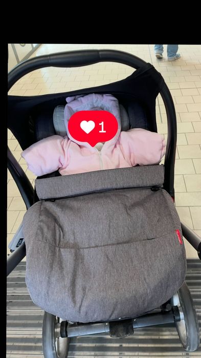 Бебешка количка 3 в 1 Lupo comfort - Baby Design-