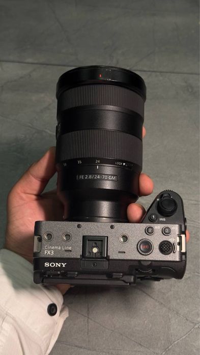 SONY FX 3 rabochi