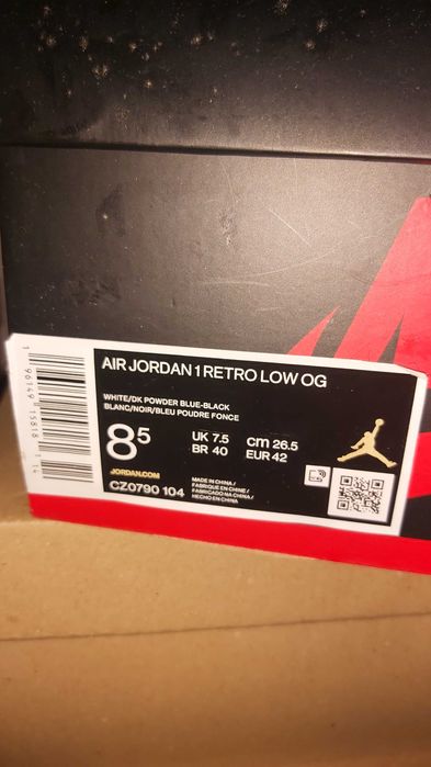 Nike Air Jordan Retro Low OG - Номер 42