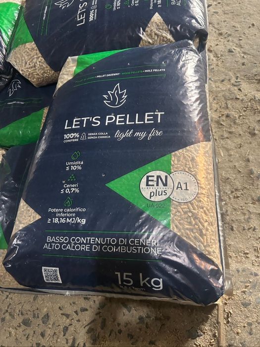 Peleti LET’S Pellet 100% A1 ENplus livrare in toata Romania