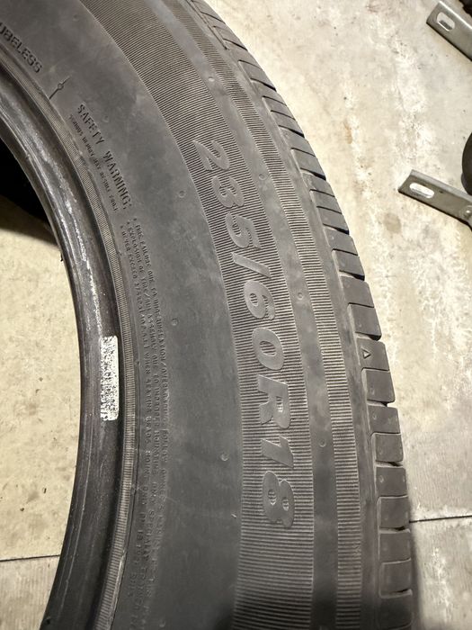 Летние шины R18 на паркетник