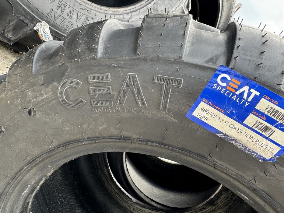 ANVELOPA 480/45-17 CEAT FLOTATION PLUS (19.0/45-17)  Cauciucuri tractor, Fiat, Case, Fendt, John Deere, New Holland, Massey Ferguson, UTB   Cauciucuri