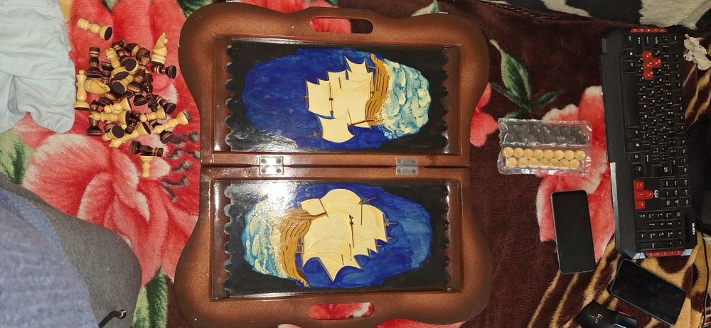 Шахматы , нарды , шашки 3 в 1