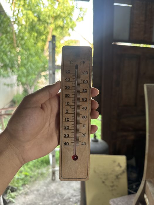 Продам термометр деревянный