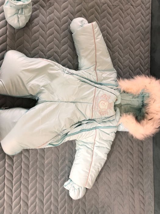 Детский зимний комбинезон-трансформер