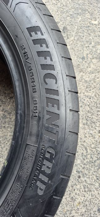 4 anvelope vara Goodyear 215/55/18,dot 2020.Pretul este pe bucata.