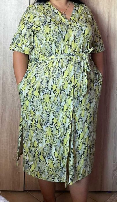 Ежедневна макси рокля с ефектен принт