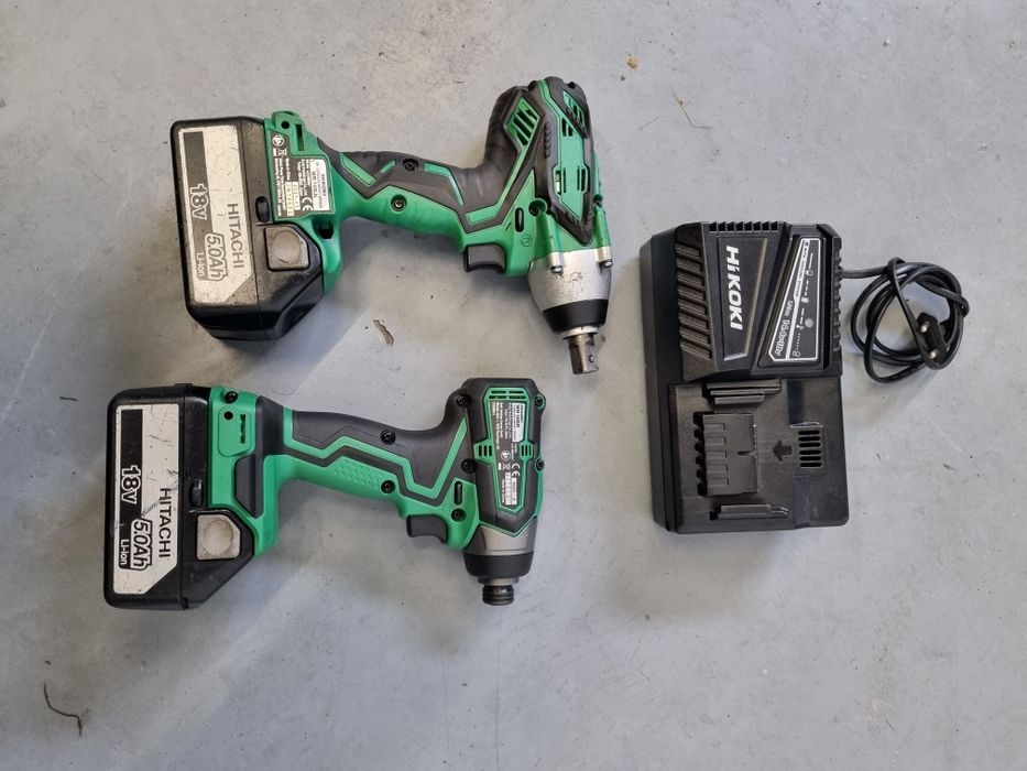 Bormasina cu impact, pistol de impact, acumulatori, Hitachi Hikoki