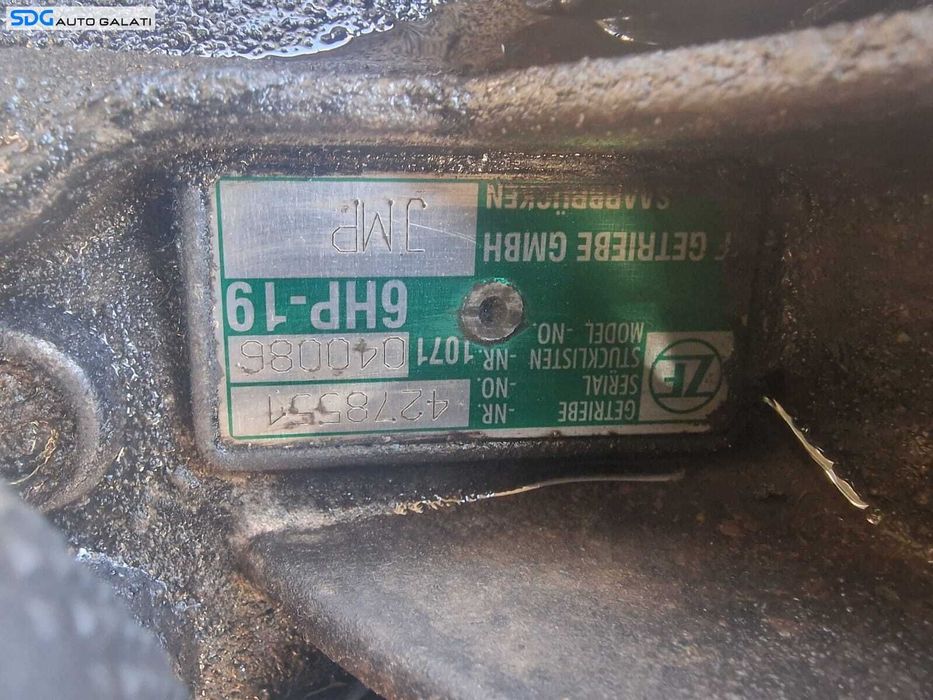 Cutie de Viteze Automata 6 Trepte 4x4 Quattro Audi A6 C6 3.0 TDI 2005 - 2011 Cod JMP [B3671]