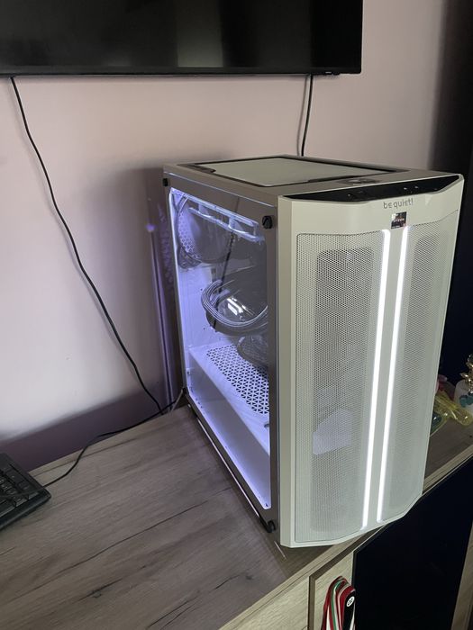 Gaming Компютър RTX 3070 8GB + Ryzen 5 5500 / 32GB RAM / 512GB NVMe / АRGB