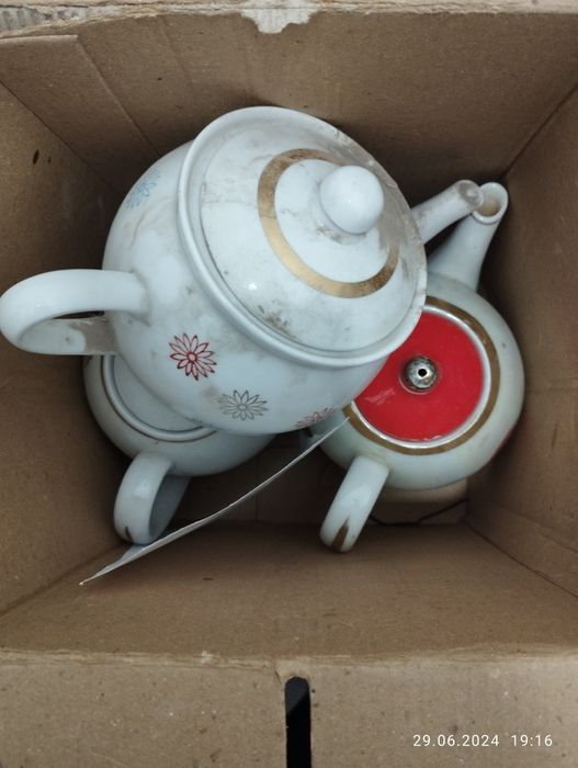 Чайники из времён СССР.Б/У