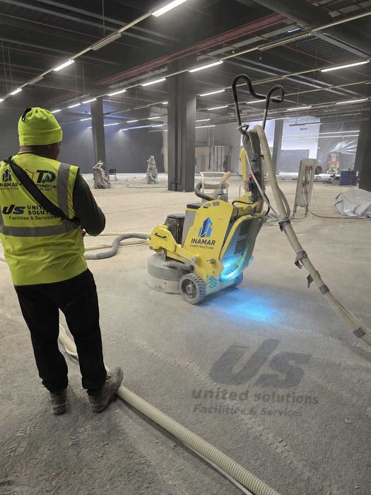 Slefuire si polishare beton buciardare pregatire suport