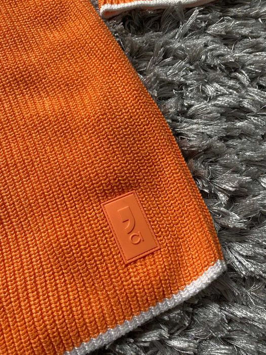 pulover comma portocaliu din 100% bumbac