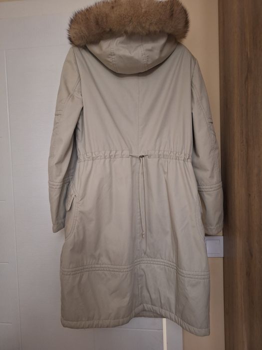 Дамска ватирана шуба Кенсол с качулка ест.пух,номер 48 бг