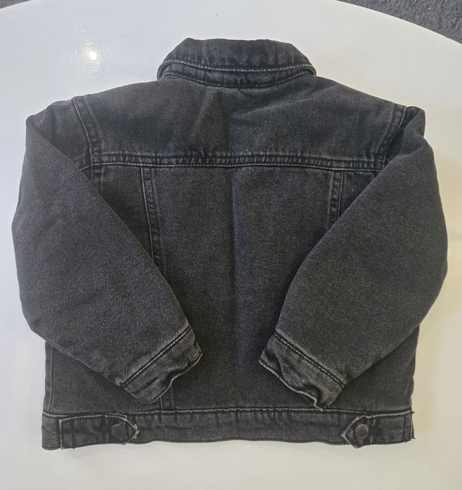 Детски дебело дънкови яке Zara