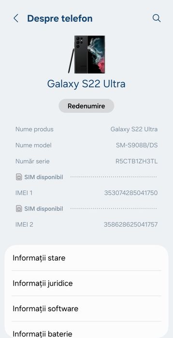 Samsung S22 Ultra