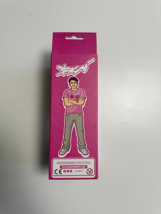 Kendama Bisoi roz nouă în cutie originală