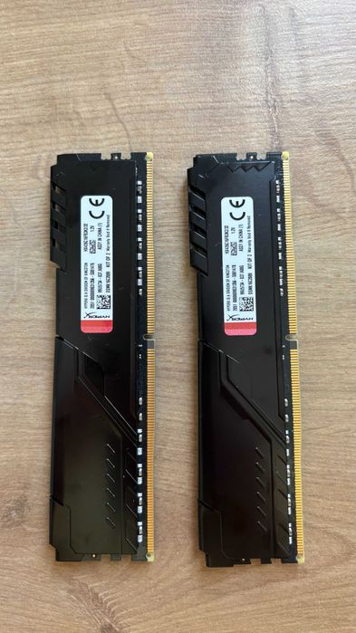 Memorie RAM 32GB DDR4 HyperX Fury, kit dual channel, ideal gaming si productivitate