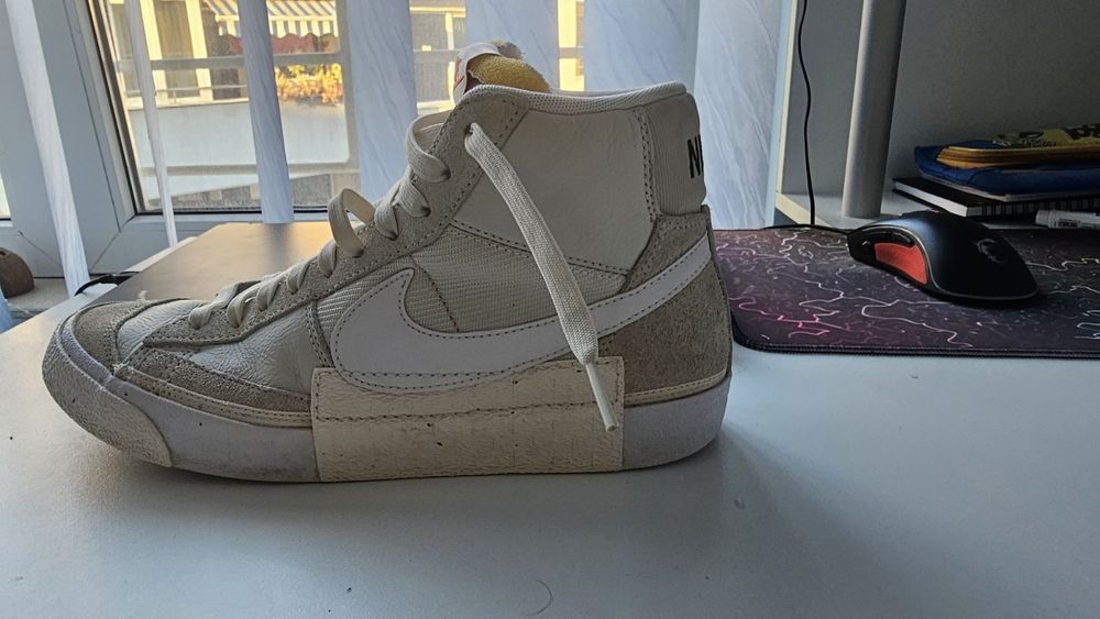 NIKE BLAZER MID Pro Club DQ7673-003 Бял