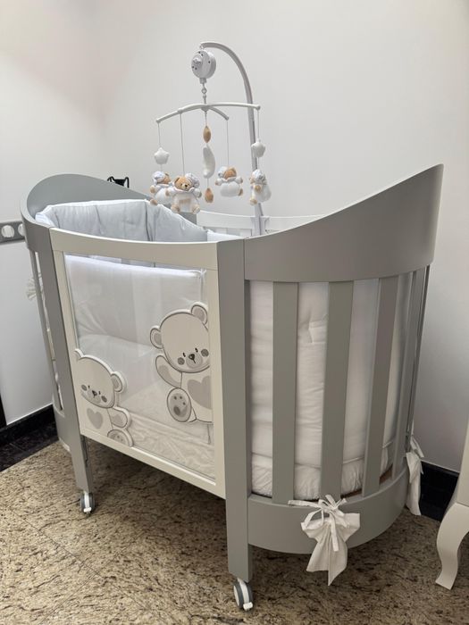 Patut bebelusi copii italbaby oval jolie colectia trendy