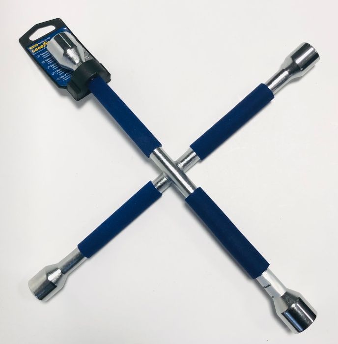 кръстат ключ за гуми, джанти, Goodyear, телескопичен ключ 17/19/21/23