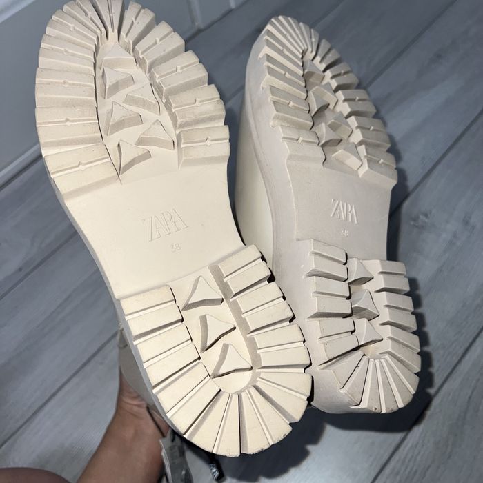 Новые кожаные ботинки Челси Zara