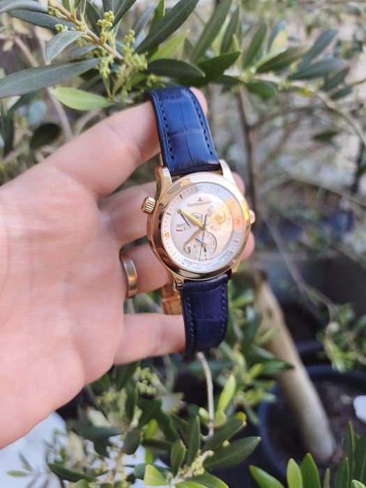 Jaeger LeCoultre Master Geographic Aur 18k