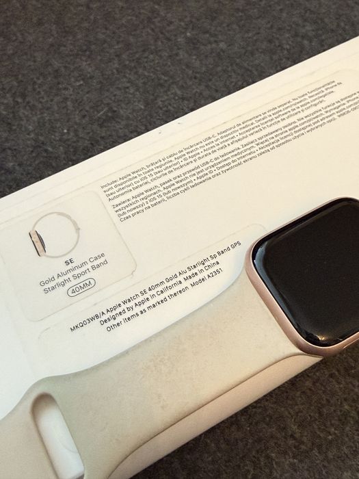 Apple Watch - SE aluminium Gold
