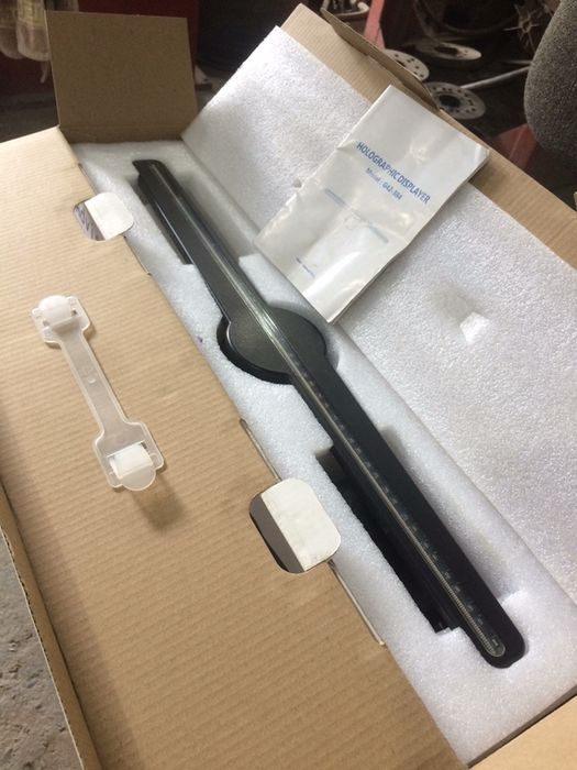 Голографический вентилятор 3д