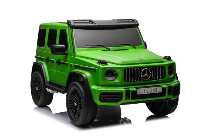 Masinuta electrica pentru 2 copii Mercedes G63 4x 200w 24V, 14Ah Green