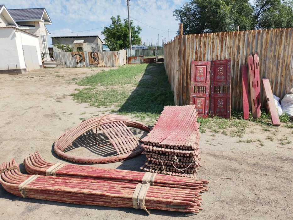 Киіз үй. Басқұр. Баскур. Баулар.