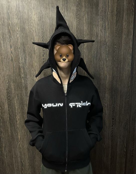 Hanorac Sonic Young White Rich, 11-12 ani