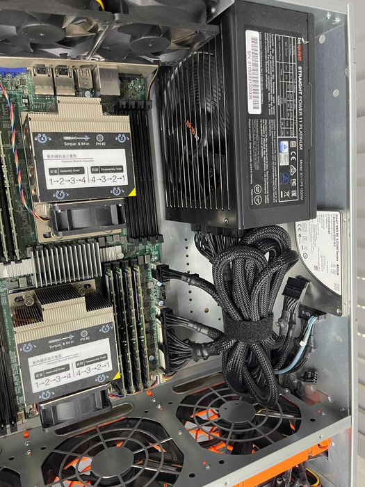 Професионален Enterprise Сървър – 48 ядра / 512GB ECC / Dual EPYC-7F72