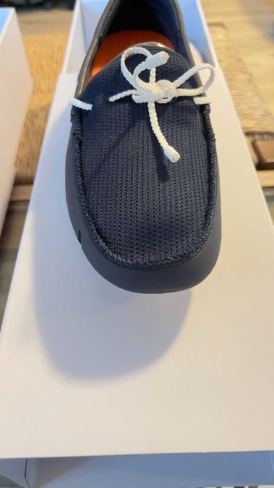 Pantofi SWIMS Braided Lace Loafer (US 11/EU 44), noi