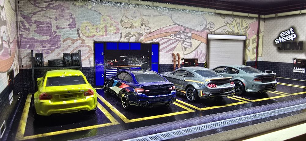 Macheta hot wheels 1.64 bmw, dodge, ford