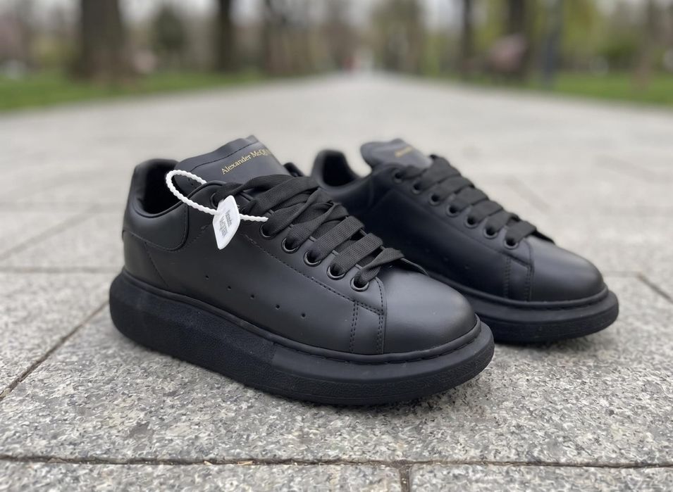 Adidasi Alexander Mcqueen Negru Full - Calitate Premium