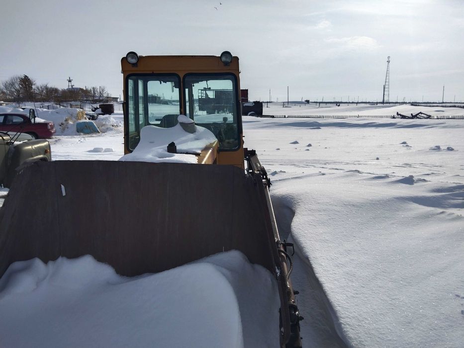 Трактор дт75 мехлопата