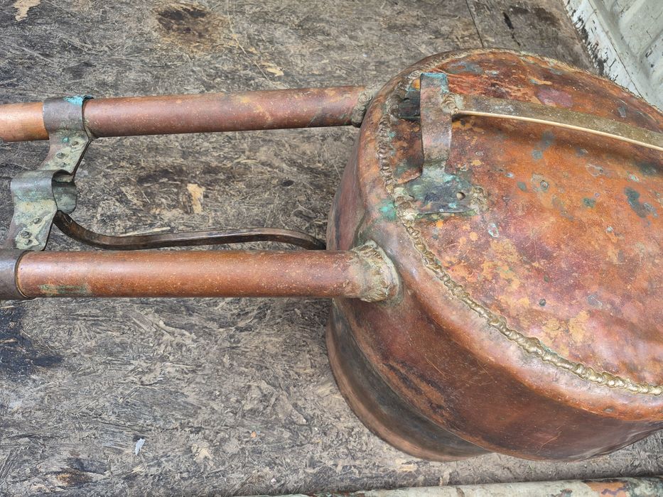 Cazan vechi de cupru pt țuică 180 l