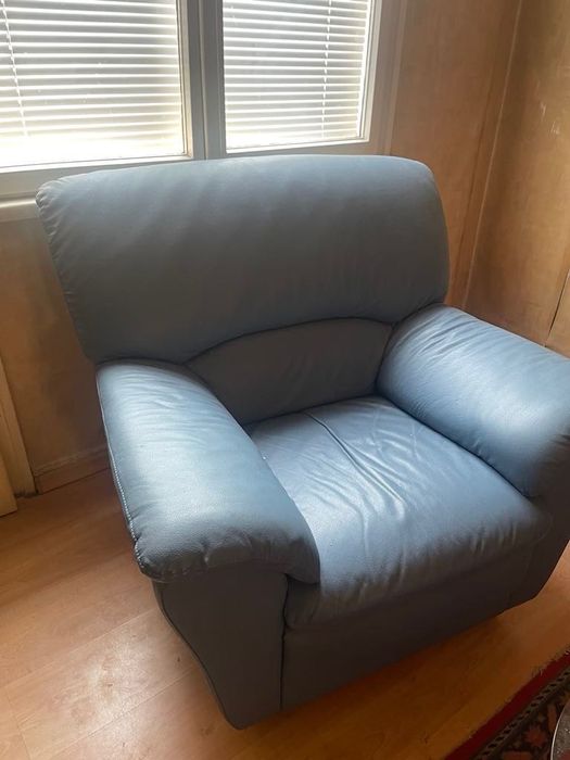 Мека мебел -кожа